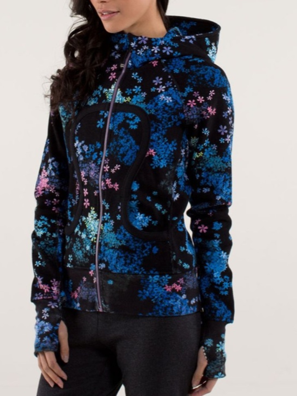 Lululemon Scuba in Petal Pop Multi/Fresh Teal
